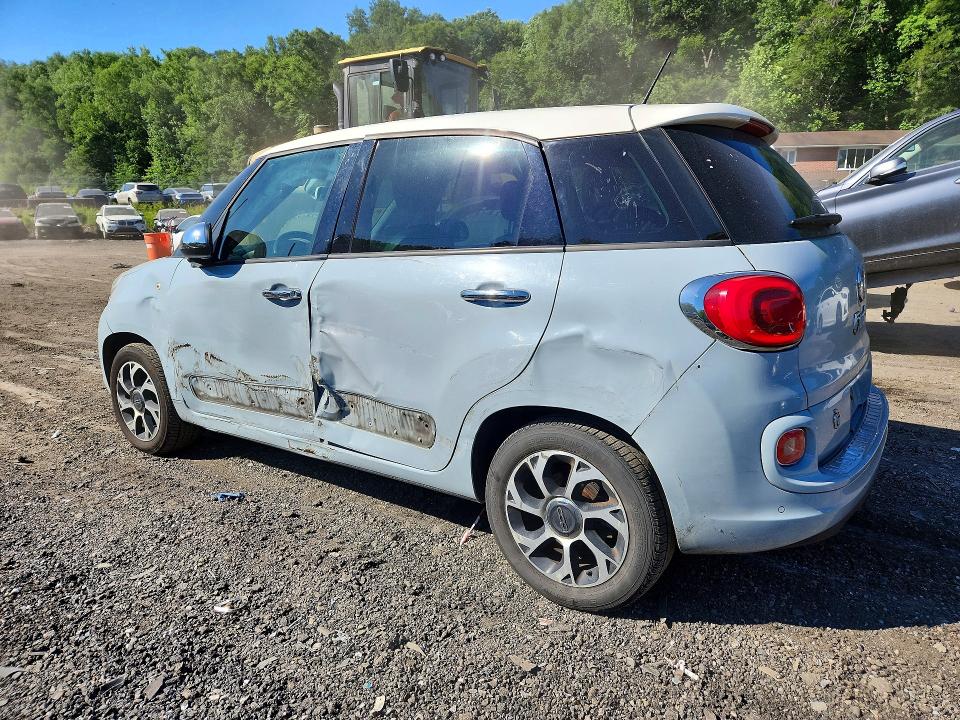 2014 Fiat VIN ZFBCFACH0EZ010536 COPART salvage auction — SIDE, Md - Cert Of Salvage > 75% Damage, sold $125 on 2026-08-18 (photo 2)