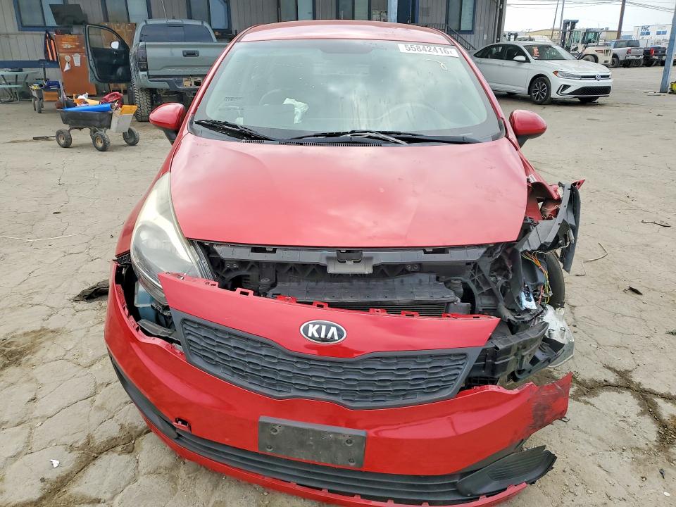 2015 Kia VIN KNADM4A34F6462425 COPART salvage auction — FRONT END, Ca - Salvage Certificate, sold $550 on 2026-07-16 (photo 5)