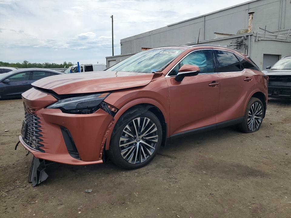 2026 Lexus Rx VIN 2T2BBMCA7TC124075 COPART salvage auction — FRONT END, Va - Cert Of Title - Salvage, sold $18,400 on 2026-07-22 (photo 1)