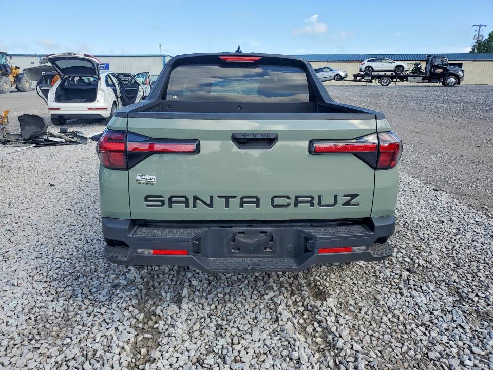 2025 Hyundai Santa cruz VIN 5NTJA4DE1SH139463 COPART salvage auction — FRONT END, Tn - Salvage Certificate, sold $175 on 2026-07-21 (photo 6)