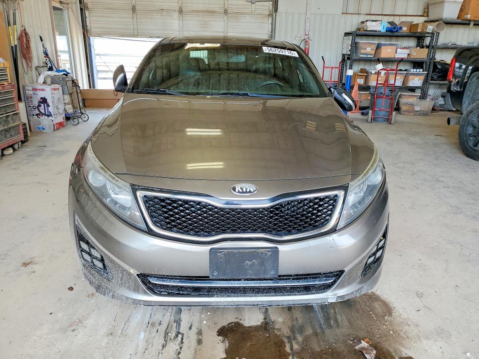 2014 Kia Optima VIN 5XXGR4A67EG325796 COPART salvage auction — SIDE, Tx - Salvage Vehicle Title, sold $800 on 2026-07-31 (photo 5)