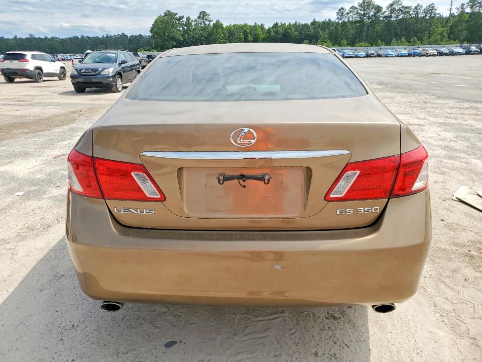 2007 Lexus ES VIN JTHBJ46G372030091 COPART salvage auction — FRONT END, Sc - Cert Of Title-Salvage, sold $850 on 2026-07-06 (photo 6)