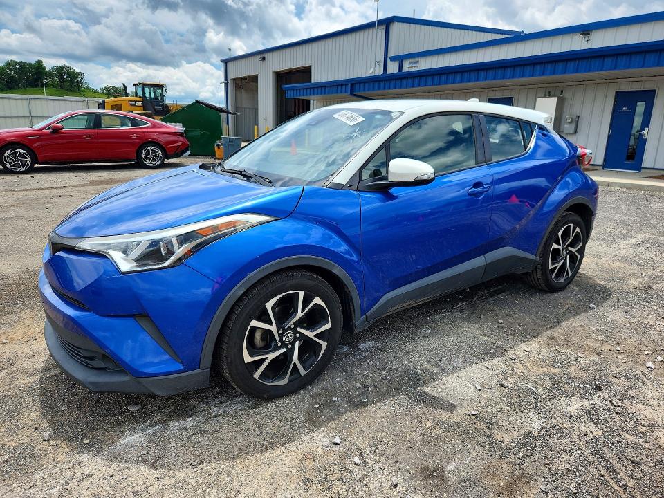 2019 Toyota C-hr VIN JTNKHMBX7K1012531 COPART salvage auction — HAIL, Wi - Junked Vehicle Bill Of Sale, sold $3,400 on 2026-07-07 (photo 1)