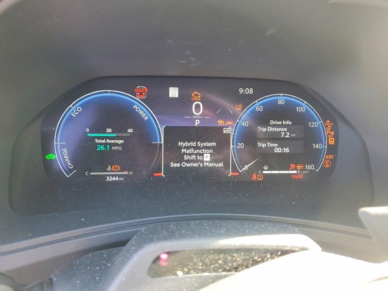 2026 Toyota VIN 5TDADAB50TS035260 COPART salvage auction — FRONT END, VA - CERT OF TITLE - SALVAGE, sold $29,000 on 2026-07-08 (photo 9)