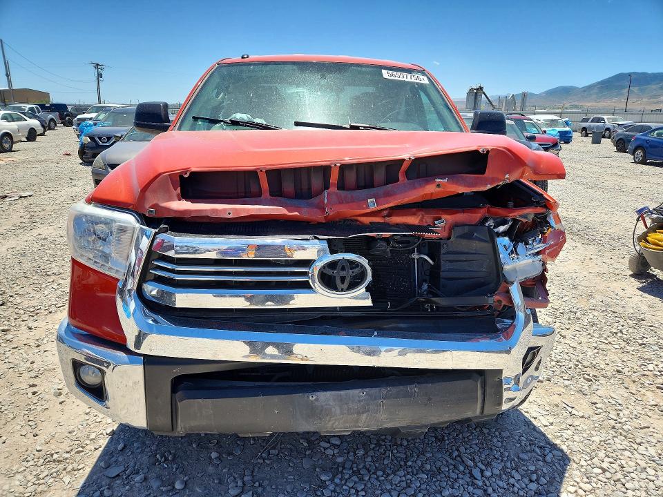 2017 Toyota VIN 5TFUW5F17HX591430 COPART salvage auction — FRONT END, UT - SALVAGE CERTIFICATE, sold $4,000 on 2026-07-24 (photo 5)