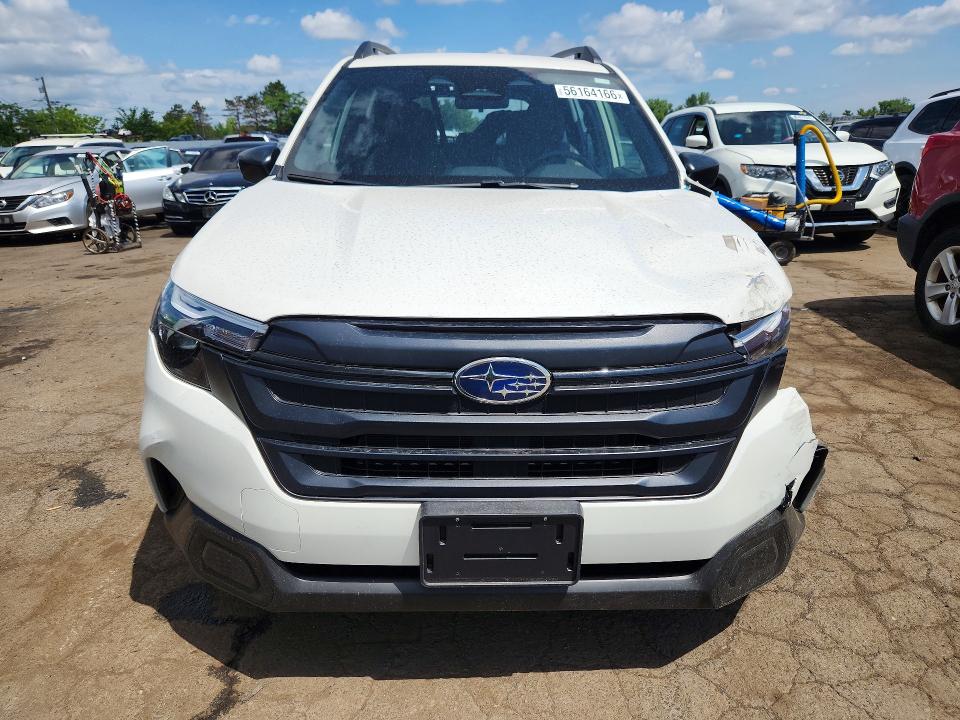 2025 Subaru Forester VIN JF2SLDAC2SH604834 COPART salvage auction — FRONT END, Salvage Title, sold $8,700 on 2026-07-10 (photo 5)