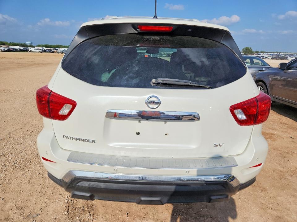 2018 Nissan Pathfinder VIN 5N1DR2MN6JC606438 COPART salvage auction — FRONT END, Tx - Certificate Of Title, sold $2,200 on 2026-07-09 (photo 6)