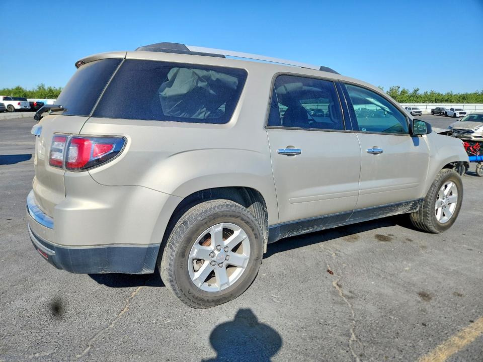 2015 Gmc VIN 1GKKRNED8FJ359854 COPART salvage auction — FRONT END, Ca - Salvage Certificate, sold $700 on 2026-07-09 (photo 3)