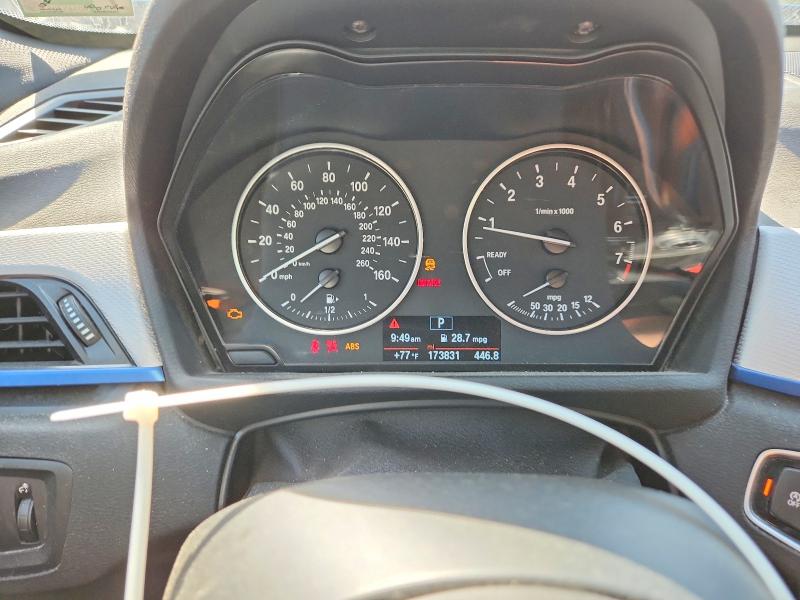 2017 BMW X1 VIN WBXHT3C36H5F85950 COPART salvage auction — FRONT END, MD - CERT OF SALVAGE > 75% DAMAGE, sold $1,250 on 2026-07-24 (photo 9)