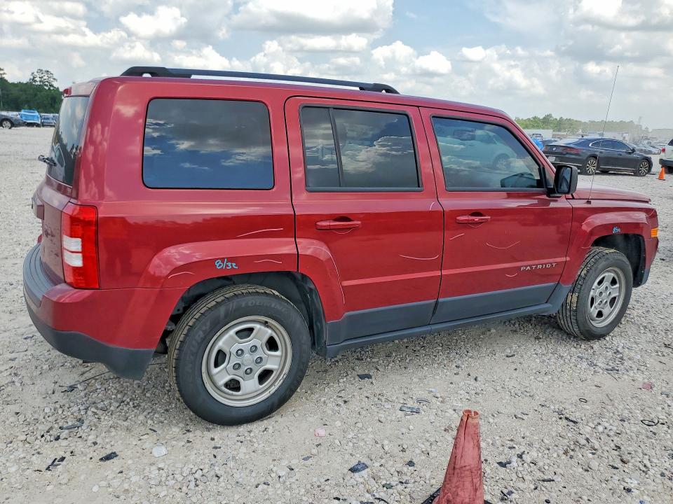2017 Jeep VIN 1C4NJPBB0HD171233 COPART salvage auction — SIDE, Tx - Certificate Of Title, sold $925 on 2026-07-03 (photo 3)