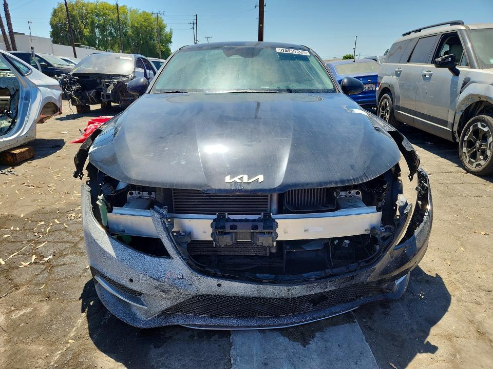 2022 Kia K5 VIN 5XXG24J27NG118035 COPART salvage auction — FRONT END, CA - CERTIFICATE OF TITLE, sold $1,700 on 2026-07-28 (photo 5)