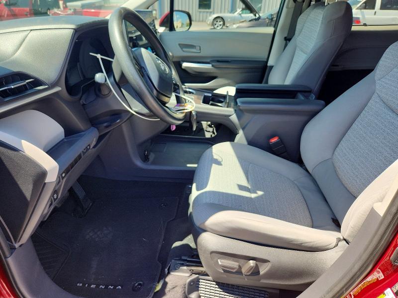 2022 Toyota VIN 5TDKRKEC6NS121584 COPART salvage auction — HAIL, Ok - Cert Of Title-Salvage, sold $9,300 on 2026-07-22 (photo 7)