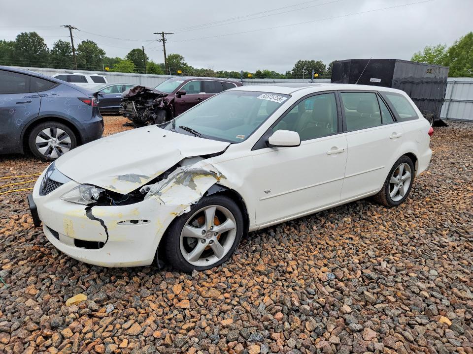 2005 Mazda 6 VIN 1YVHP82D355M00345 COPART salvage auction — FRONT END, Mo - Salvage Certificate Of Title, sold $250 on 2026-07-22 (photo 1)