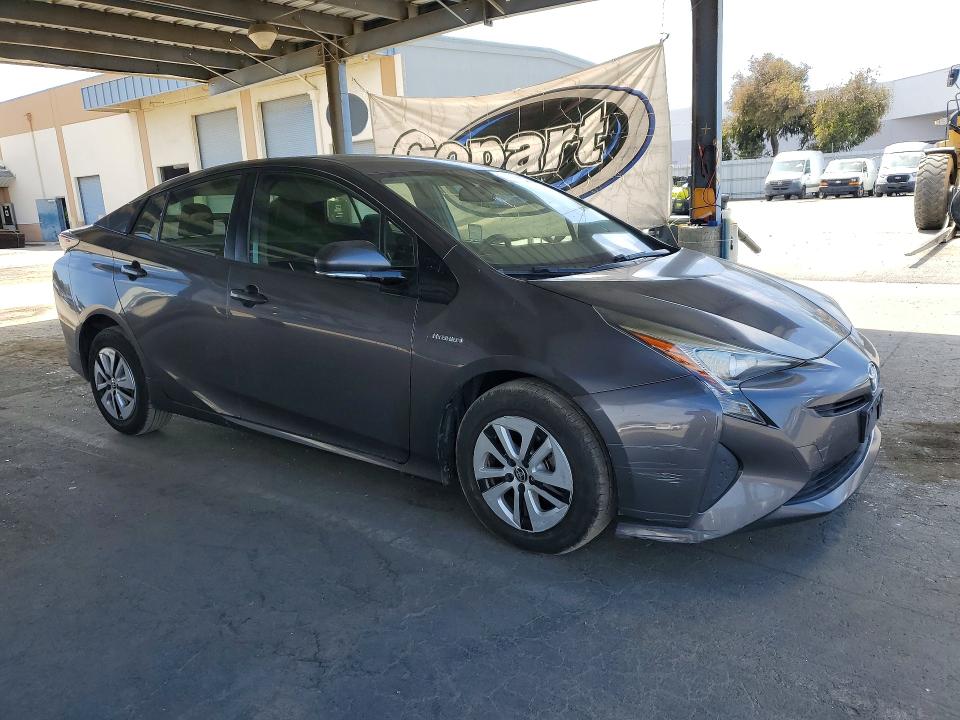 2016 Toyota Prius VIN JTDKARFU1G3527283 COPART salvage auction — REAR END, CA - SALVAGE CERTIFICATE, sold $2,900 on 2026-07-16 (photo 4)