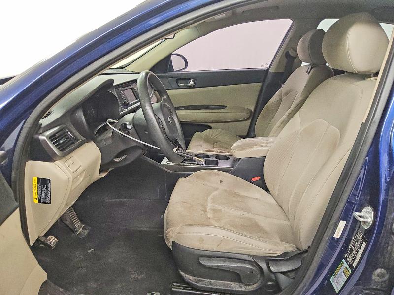 2016 Kia Optima VIN 5XXGT4L3XGG076837 COPART salvage auction — MECHANICAL, Tx - Certificate Of Title, sold $925 on 2026-07-09 (photo 7)