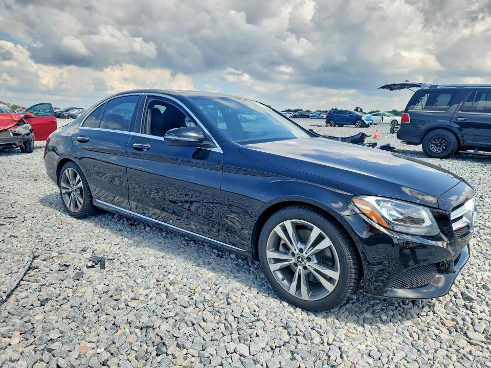 2018 Mercedes-benz C-klasse VIN WDDWF4JBXJR348939 COPART salvage auction — REAR END, FL - CERT OF TITLE SLVG REBUILDABLE, sold $3,200 on 2026-07-28 (photo 4)
