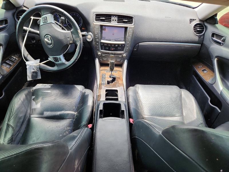 2011 Lexus Is VIN JTHBF5C22B5138757 COPART salvage auction — REAR END, Tx - Salvage Vehicle Title, sold $875 on 2026-07-09 (photo 8)