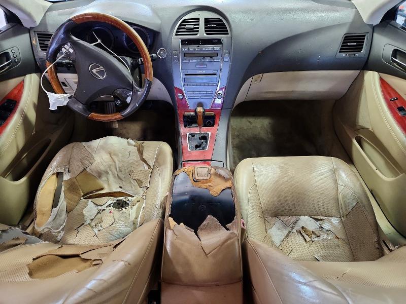 2007 Lexus Es 350 VIN JTHBJ46G172056396 COPART salvage auction — MECHANICAL, Va - Certificate Of Title, sold $900 on 2026-07-10 (photo 8)