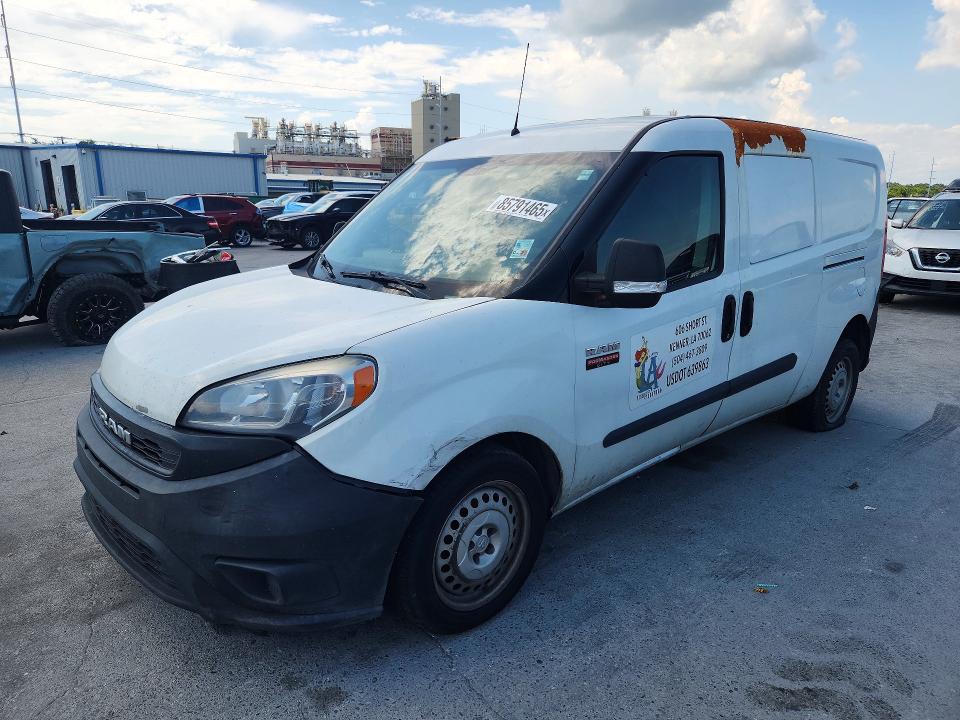 2020 Ram Promaster city VIN ZFBHRFAB4L6P85459 COPART salvage auction — WATER/FLOOD, La - Cert Of Title-Salvage Flood, sold $700 on 2026-08-12 (photo 1)