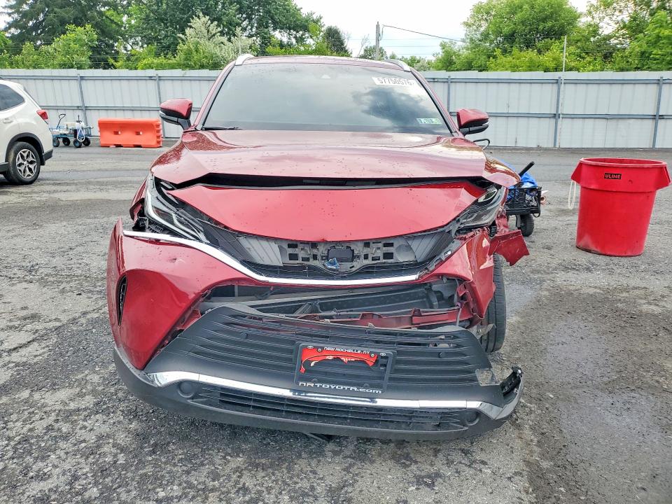 2022 Toyota Venza VIN JTEAAAAH2NJ093225 COPART salvage auction — FRONT END, Pa - Certificate Of Salvage, sold $3,500 on 2026-07-28 (photo 5)