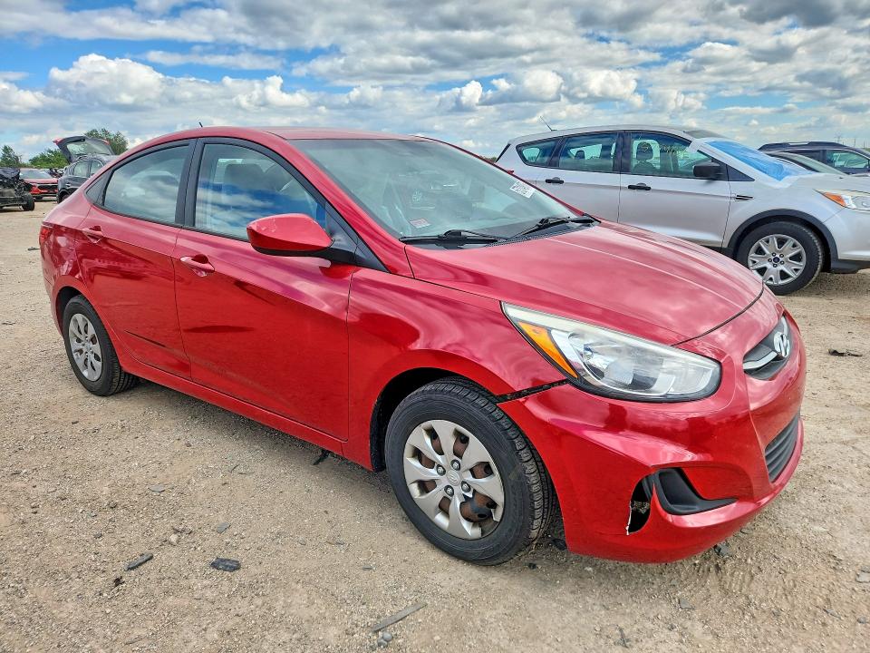2016 Hyundai Accent VIN KMHCT4AE9GU981353 COPART salvage auction — SIDE, Il - Salvage Certificate, sold $250 on 2026-07-28 (photo 4)