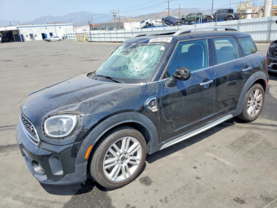 2024 Mini Cooper VIN WMZ53BR01R3R42419 COPART salvage auction — FRONT END, Ca - Salvage Certificate, sold $5,200 on 2026-07-20 (photo 1)
