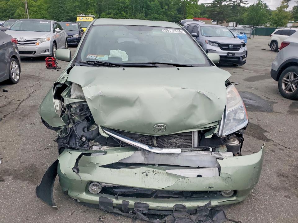 2006 Toyota Prius VIN JTDKB20U967504838 COPART salvage auction — FRONT END, MA - CERT OF TITLE-RECONSTRCTD COLL, sold $325 on 2026-07-21 (photo 5)