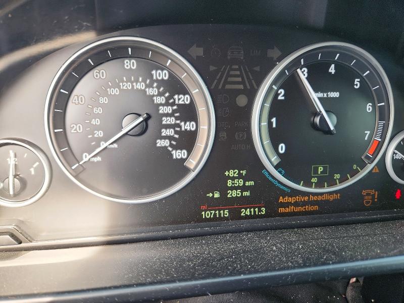 2014 BMW X5 VIN 5UXKR2C59E0C00286 COPART salvage auction — FRONT END, AL - CERT OF TITLE-SALVAGE TITLE, sold $4,300 on 2026-07-28 (photo 9)