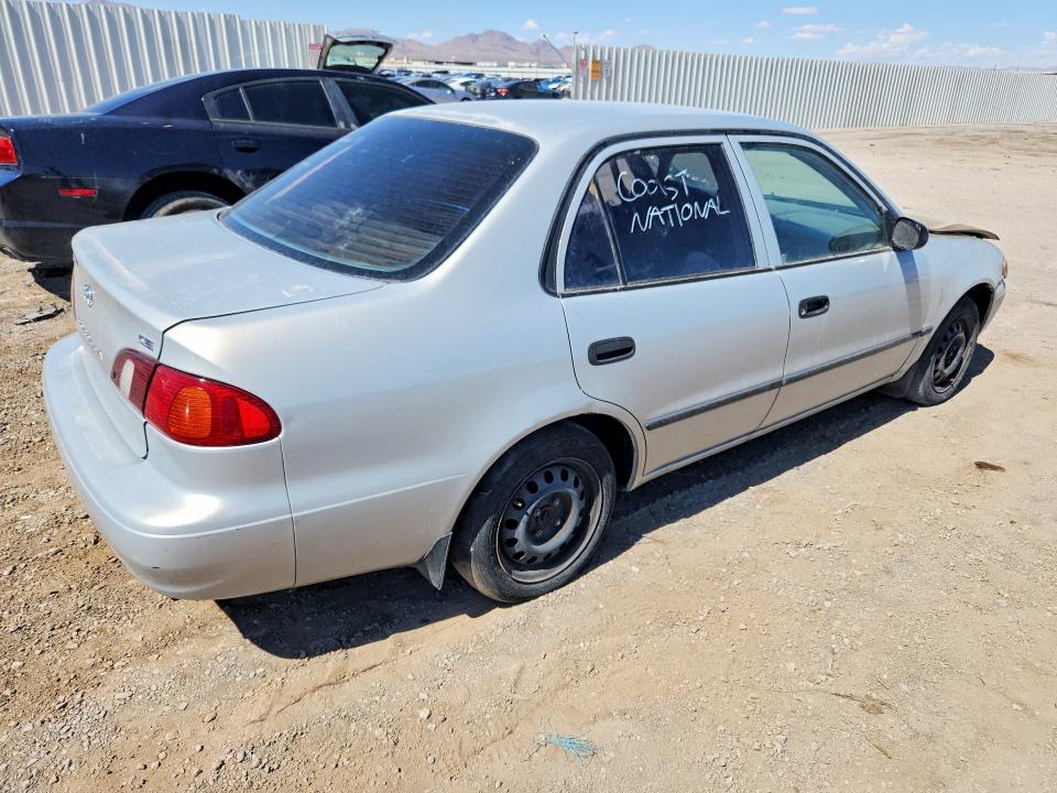 2000 Toyota Corolla VIN 1NXBR12EXYZ346652 COPART salvage auction — FRONT END, Nv - Non-Repairable Vehicle Cert, sold $125 on 2026-07-02 (photo 3)