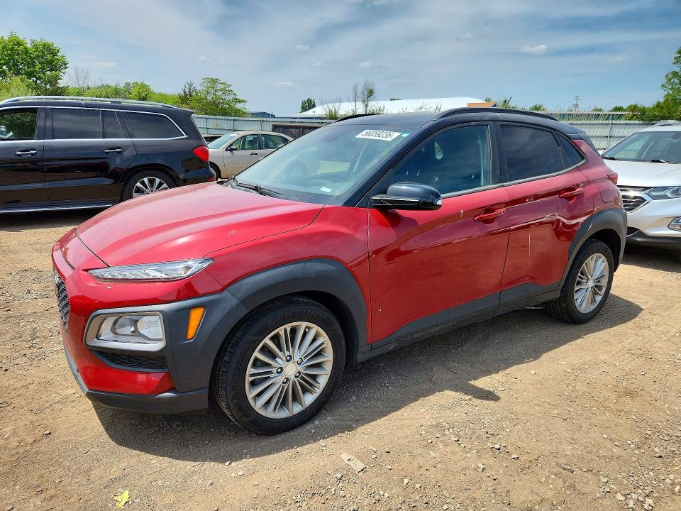 2020 Hyundai Kona VIN KM8K2CAA4LU588621 COPART salvage auction — HAIL, Oh - Cert Of Title-Salvage, sold $5,500 on 2026-07-20 (photo 1)