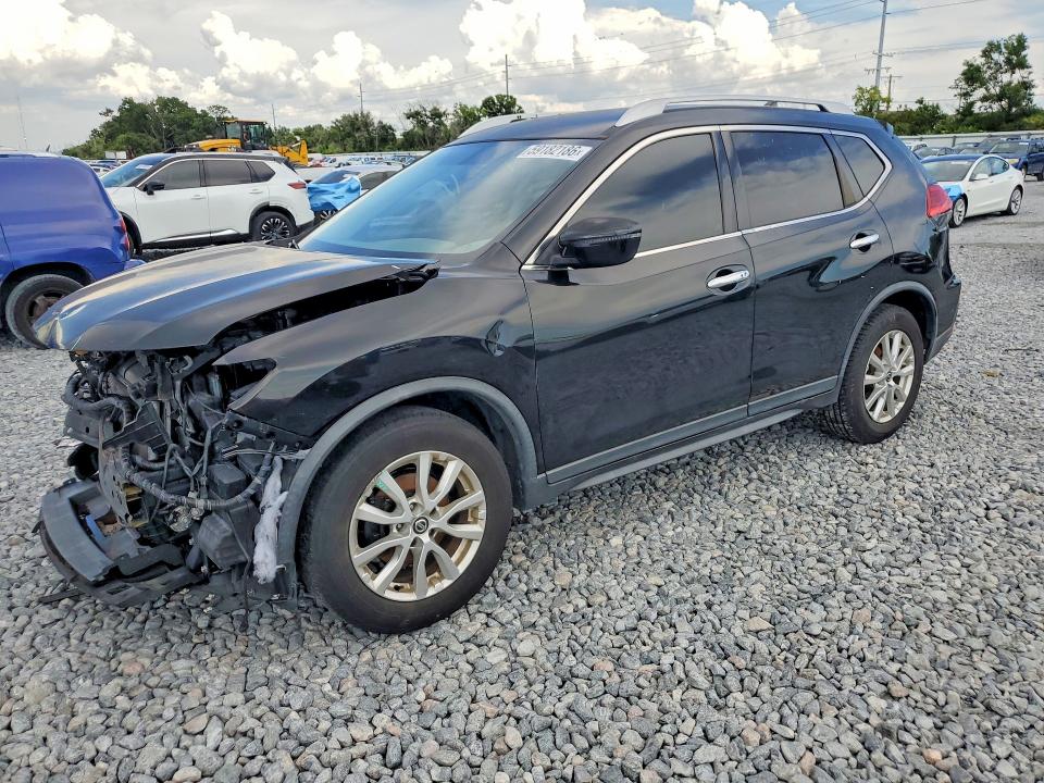 2017 Nissan Rogue VIN KNMAT2MT9HP516193 COPART salvage auction — FRONT END, Fl - Cert Of Title Slvg Rebuildable, sold $1,350 on 2026-07-31 (photo 1)