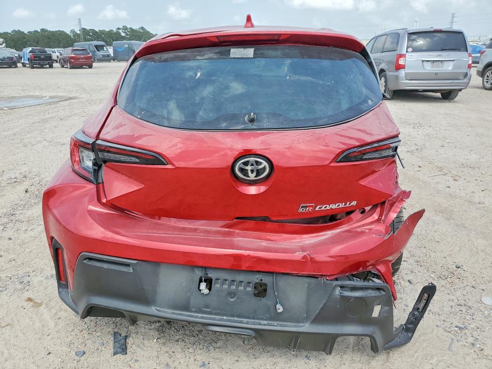 2025 Toyota Corolla VIN JTNABAAE9SA020674 COPART salvage auction — REAR END, Nv - Salvage Title, sold $15,500 on 2026-07-28 (photo 6)