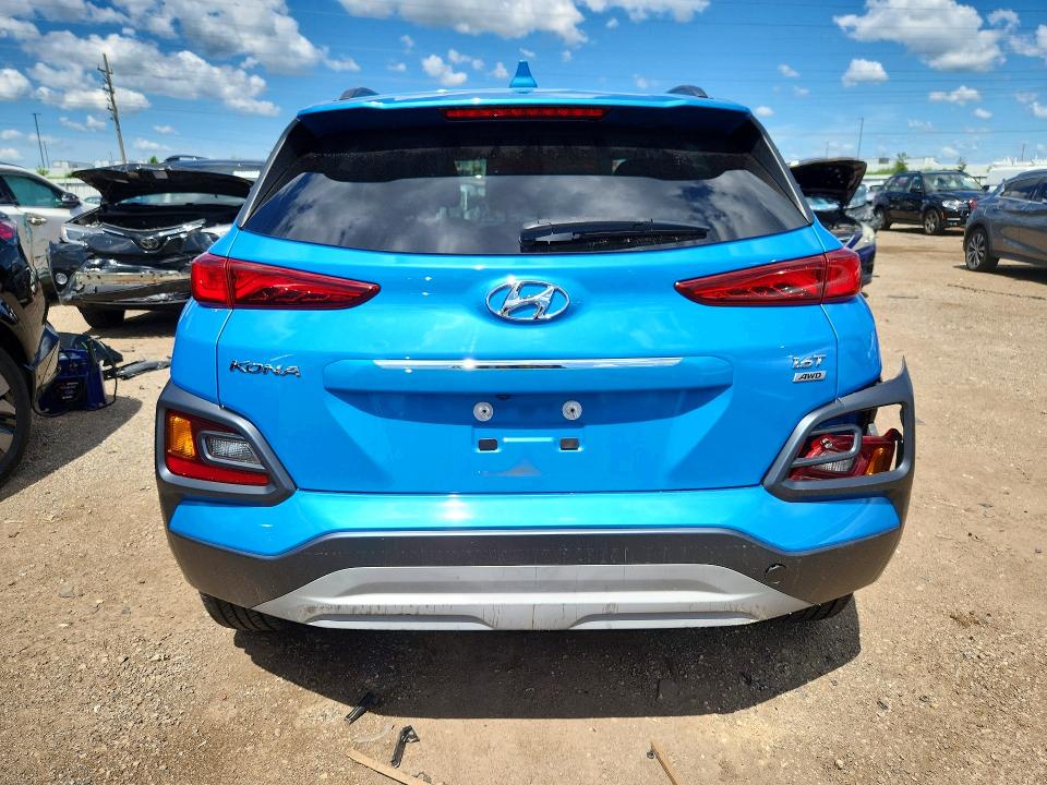 2021 Hyundai Kona VIN KM8K3CA5XMU605536 COPART salvage auction — FRONT END, IL - SALVAGE CERTIFICATE, sold $3,800 on 2026-07-28 (photo 6)