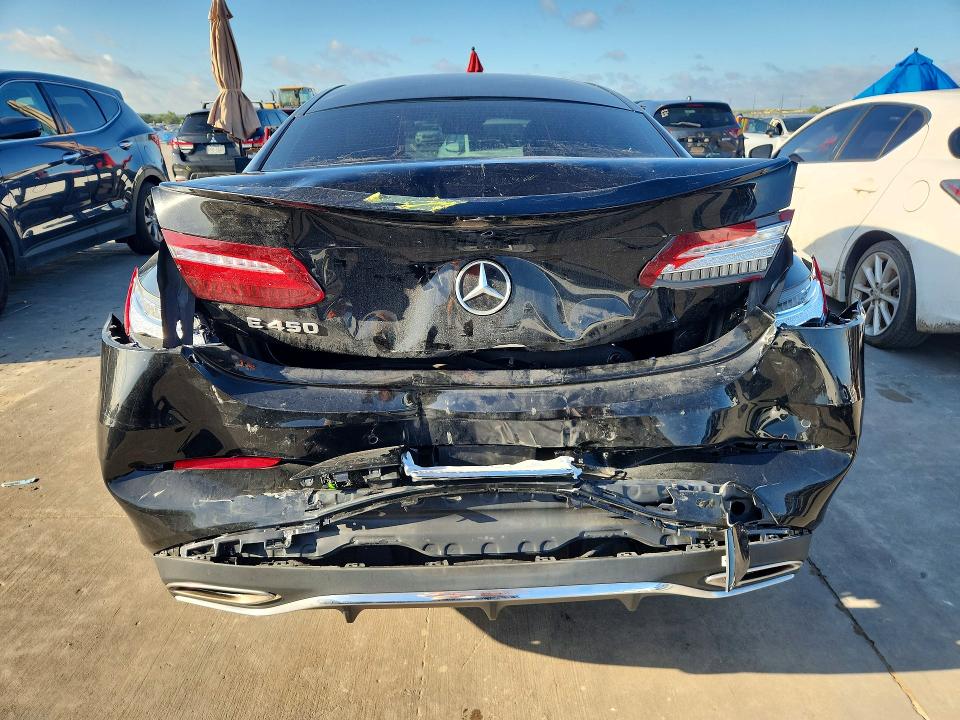 2019 Mercedes-benz E-klasse VIN WDD1J6HB0KF118050 COPART salvage auction — REAR END, Tx - Salvage Vehicle Title, sold $15,000 on 2026-07-02 (photo 6)