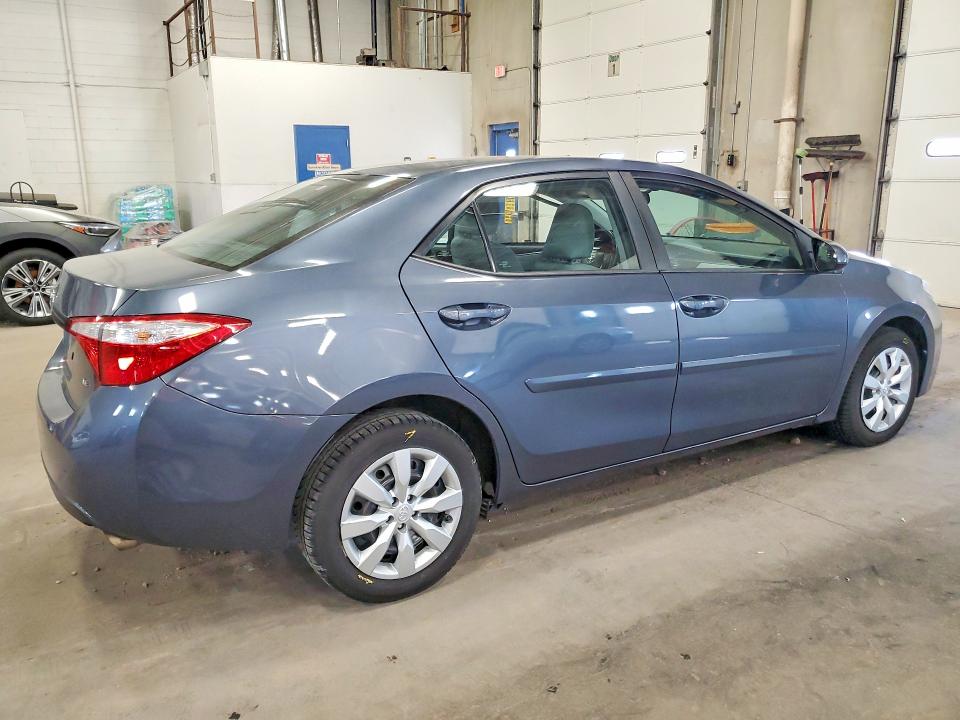 2015 Toyota Corolla VIN 5YFBURHE9FP363624 COPART salvage auction — SIDE, Mn - Cert Of Title-Salvage, sold $300 on 2026-07-21 (photo 3)