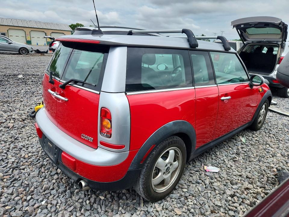 2010 Mini Cooper clubman VIN WMWML3C51ATX37058 COPART salvage auction — FRONT END, Il - Salvage Certificate, sold $875 on 2026-08-03 (photo 3)