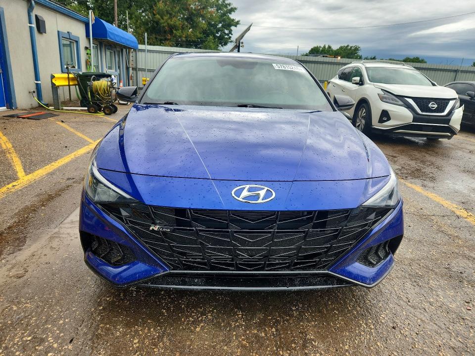 2023 Hyundai VIN KMHLR4AF6PU410748 COPART salvage auction — REAR END, Ks - Cert Of Title-Salvage, sold $5,600 on 2026-07-15 (photo 5)