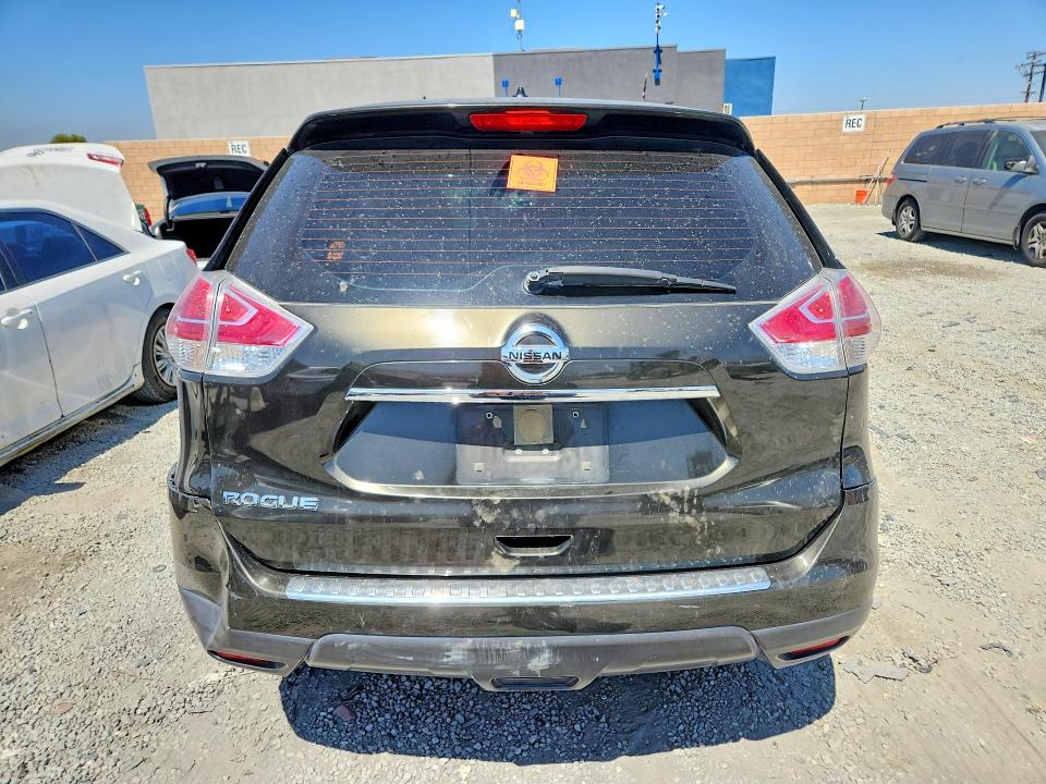 2016 Nissan Rogue VIN JN8AT2MT0GW003634 COPART salvage auction — FRONT END, CA - SALVAGE CERTIFICATE, sold $175 on 2026-07-22 (photo 6)