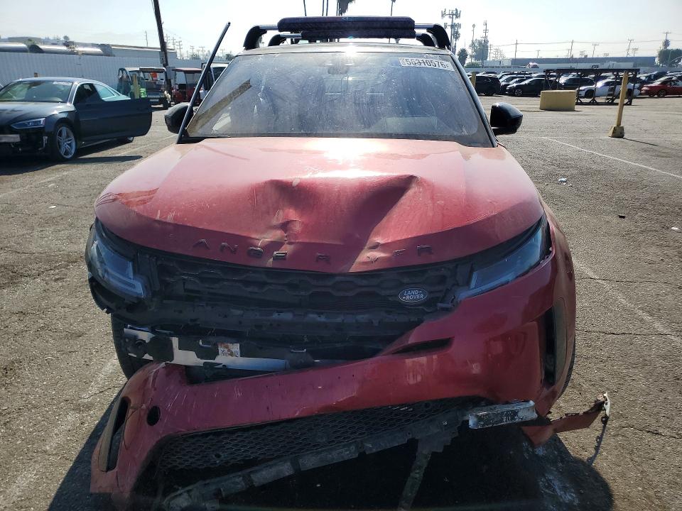 2020 Land rover VIN SALZP2FX1LH062413 COPART salvage auction — FRONT END, Ca - Salvage Certificate, sold $4,050 on 2026-07-28 (photo 5)