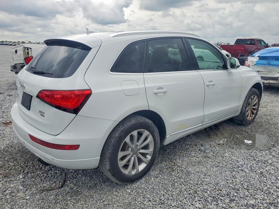 2013 Audi Q5 VIN WA1LFAFP9DA076946 COPART salvage auction — WATER/FLOOD, La - Cert Of Title-Salvage Flood, sold $1,500 on 2026-07-13 (photo 3)