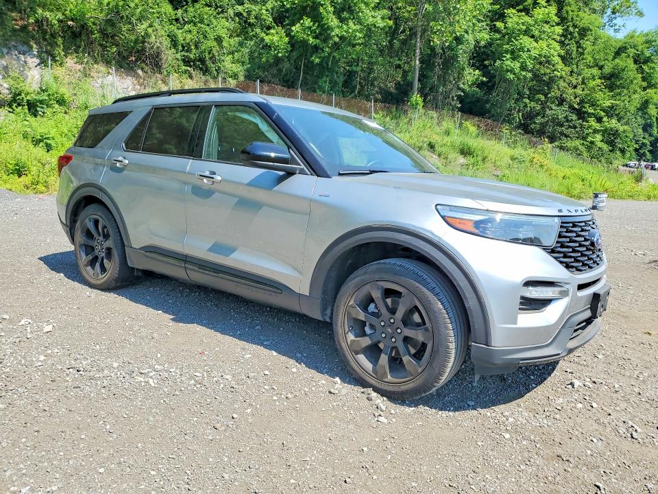 2024 Ford Explorer VIN 1FMSK8KH8RGA89739 COPART salvage auction — SIDE, Ny - Mv-907A Salvage Certificate, sold $7,200 on 2026-07-30 (photo 4)
