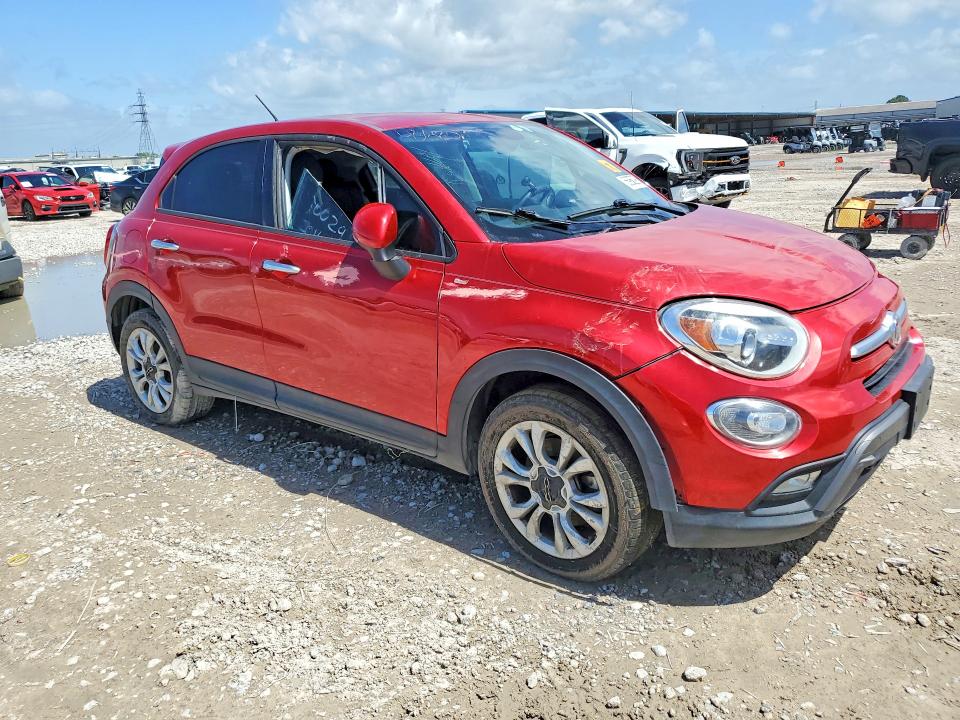 2016 Fiat 500x VIN ZFBCFXCT5GP347354 COPART salvage auction — MINOR DENT/SCRATCHES, Tx - Certificate Of Title (P), sold $950 on 2026-07-31 (photo 4)