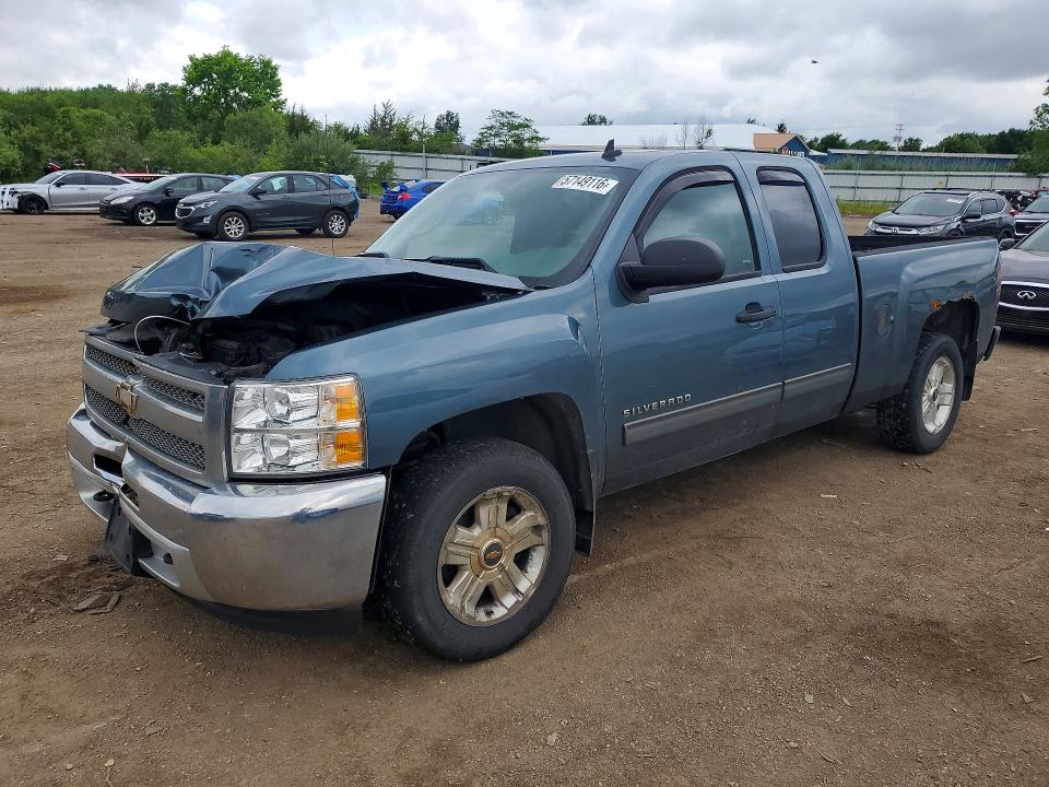 2013 Chevrolet Silverado 1500 VIN 1GCRKSE72DZ219952 COPART salvage auction — ALL OVER, Oh - Cert Of Title-Salvage, sold $2,100 on 2026-07-02 (photo 1)