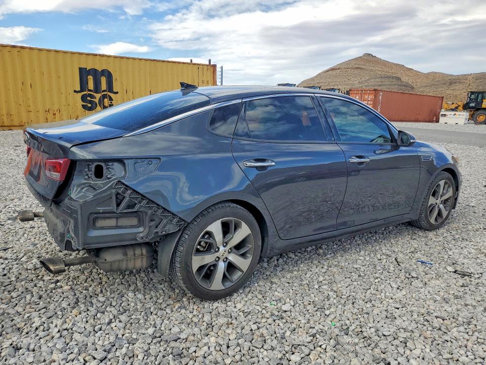 2019 Kia Optima VIN 5XXGT4L38KG285986 COPART salvage auction — REAR END, Nv - Salvage Title, sold $1,950 on 2026-07-15 (photo 3)