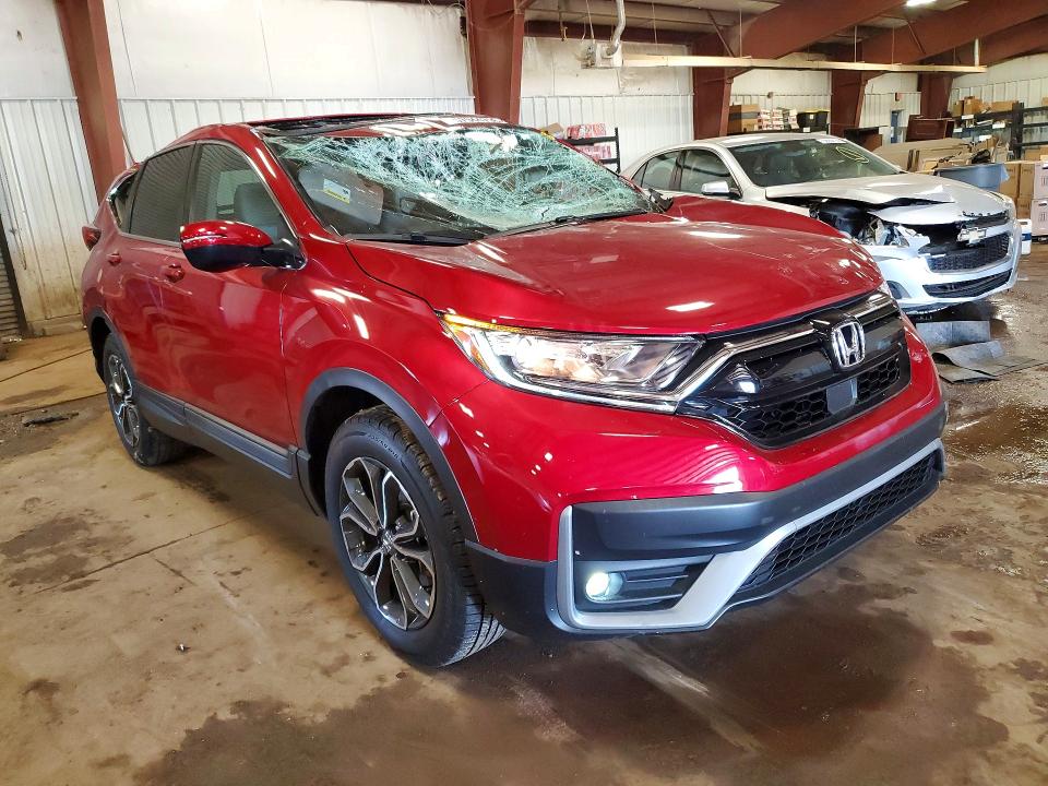 2022 Honda Cr-v VIN 7FARW2H88NE035846 COPART salvage auction — ROOF, Mi - Scrap Certificate Of Title, sold $200 on 2026-07-31 (photo 4)