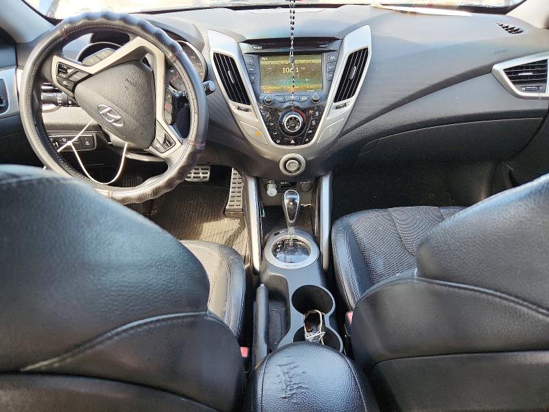 2012 Hyundai Veloster VIN KMHTC6AD2CU074649 COPART salvage auction — FRONT END, Mo - Salvage Certificate Of Title, sold $1,250 on 2026-07-02 (photo 8)