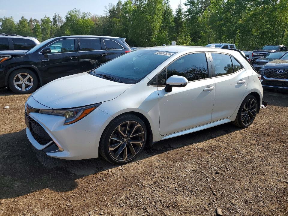2021 Toyota Corolla VIN JTNK4MBE0M3116974 COPART salvage auction — REAR END, On - Permit Salvage, sold $3,100 on 2026-07-23 (photo 1)