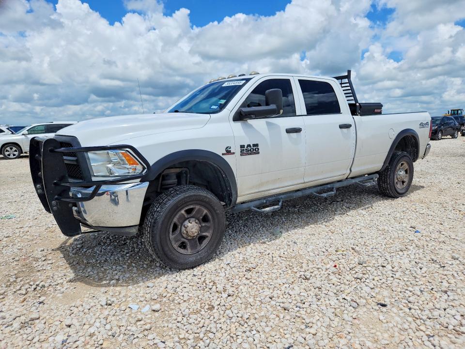 2018 Ram 2500 VIN 3C6UR5HL6JG222405 COPART salvage auction — MECHANICAL, Tx - Certificate Of Title, sold $3,450 on 2026-07-23 (photo 1)