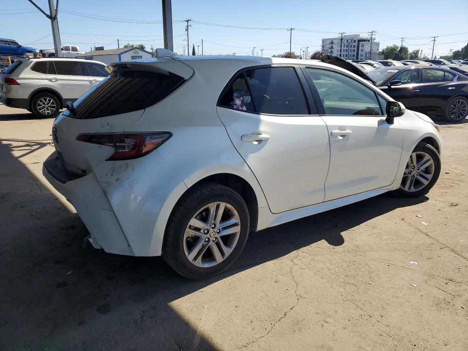 2020 Toyota VIN JTND4RBE2L3095176 COPART salvage auction — REAR END, Ca - Salvage Certificate, sold $5,400 on 2026-07-16 (photo 3)