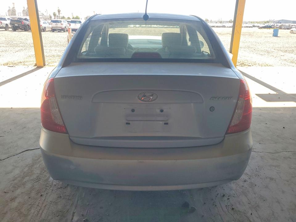 2011 Hyundai Accent VIN KMHCN4AC5BU621031 COPART salvage auction — FRONT END, Az - Certificate Of Title, sold $475 on 2026-07-29 (photo 6)